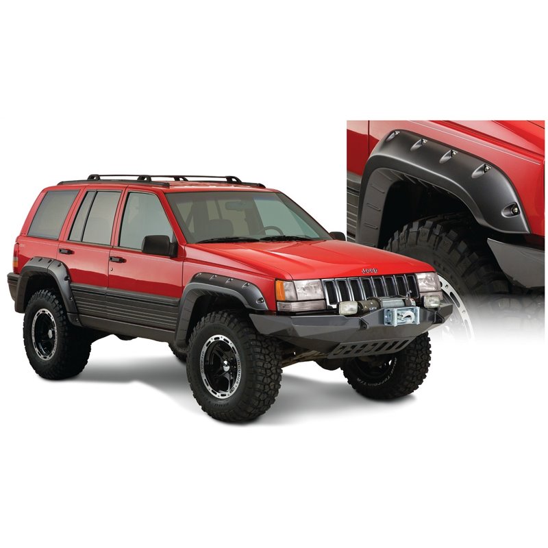 Bushwacker | Cut-Out™ Fender Flares - Grand Cherokee 4.0L / 5.2L / 5.9L 1993-1998