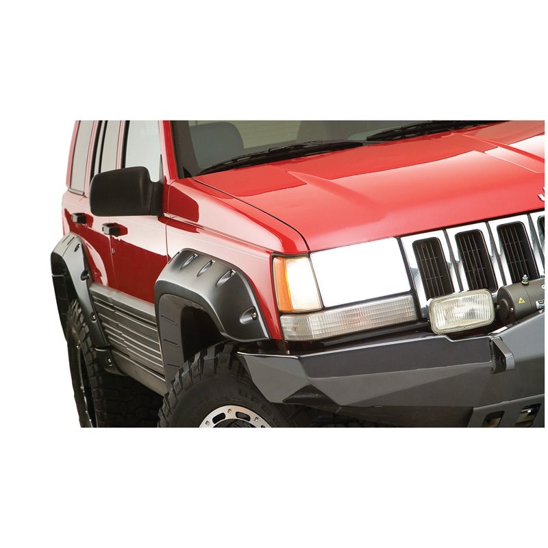 Bushwacker | Cut-Out™ Fender Flares - Grand Cherokee 4.0L / 5.2L / 5.9L 1993-1998 Bushwacker Fender Flares & Trim