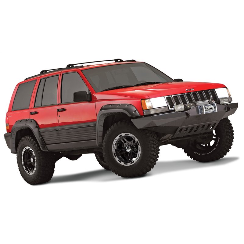 Bushwacker | Cut-Out™ Fender Flares - Grand Cherokee 4.0L / 5.2L / 5.9L 1993-1998 Bushwacker Fender Flares & Trim