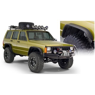 Bushwacker | Flat Style Fender Flares - Cherokee 1984-2001 Bushwacker Fender Flares & Trim