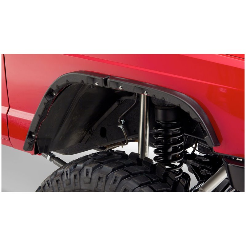 Bushwacker | Flat Style Fender Flares - Cherokee 1984-2001 Bushwacker Fender Flares & Trim