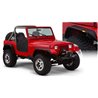 Bushwacker | Flat Style Fender Flares - Wrangler 2.5L / 4.0L / 4.2L 1987-1995 Bushwacker Fender Flares & Trim