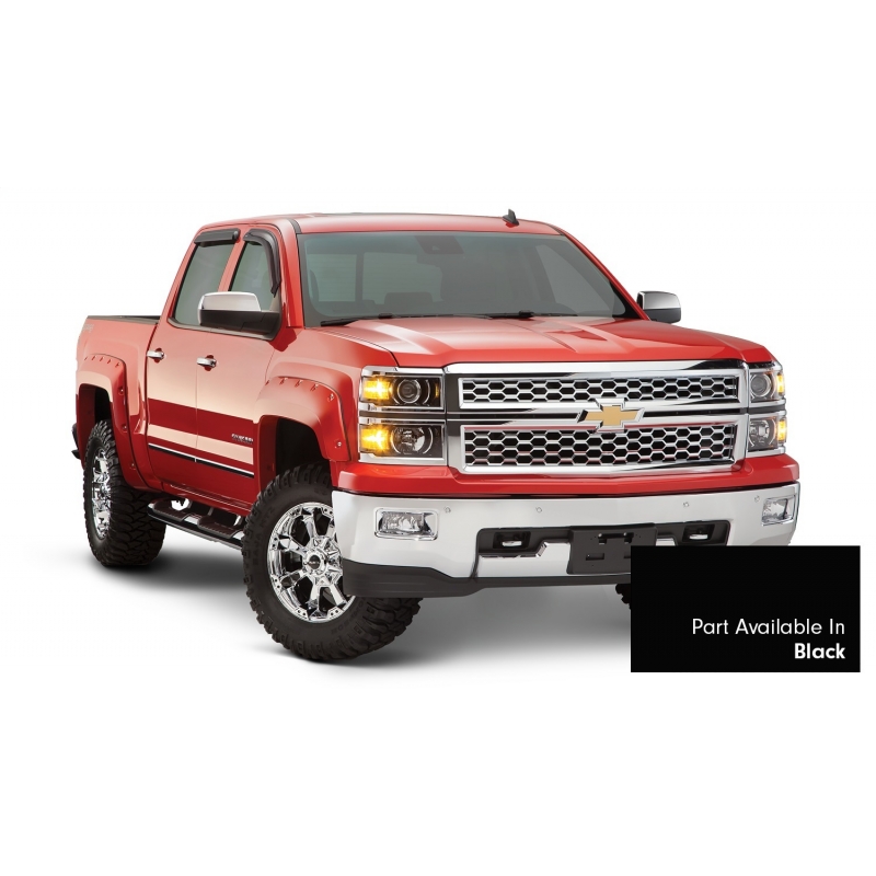 Bushwacker | Fender Flare - Silverado 1500 / 2500 HD / 3500 HD 2016-2019 Bushwacker Fender Flares & Trim