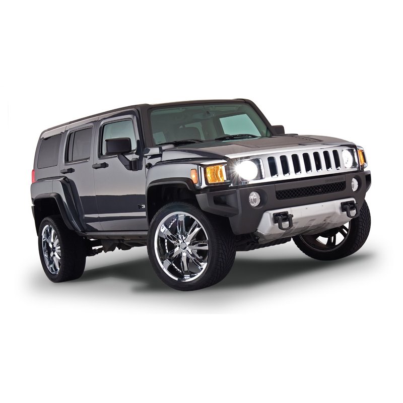 Bushwacker | OE Style® Fender Flares - H3 3.5L / 3.7L / 5.3L 2006-2010 Bushwacker Fender Flares & Trim