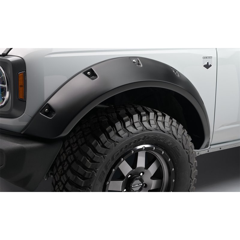 Bushwacker | Pocket Style® Fender Flares - Bronco 2.3T / 2.7T / 3.0T 2021-2023 Bushwacker Fender Flares & Trim