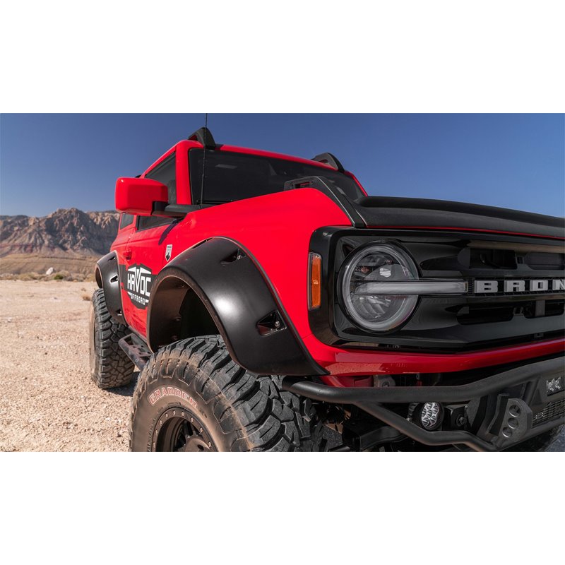 Bushwacker | Pocket Style® Fender Flares - Bronco 2.3T / 2.7T 2021-2022