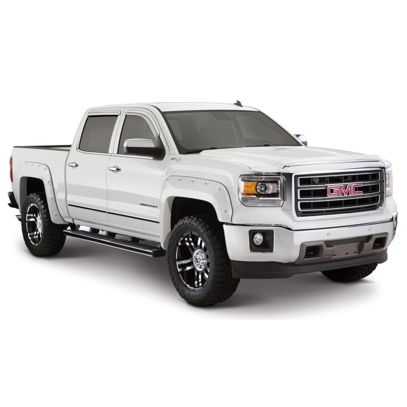 Bushwacker | Fender Flare - Sierra 1500 4.3L / 5.3L / 6.2L 2014-2015 Bushwacker Fender Flares & Trim