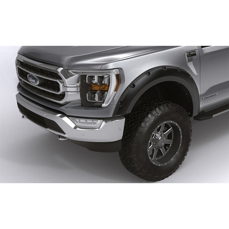 Bushwacker | Forge Style Fender Flares - F-150 2021-2022 Bushwacker Fender Flares & Trim