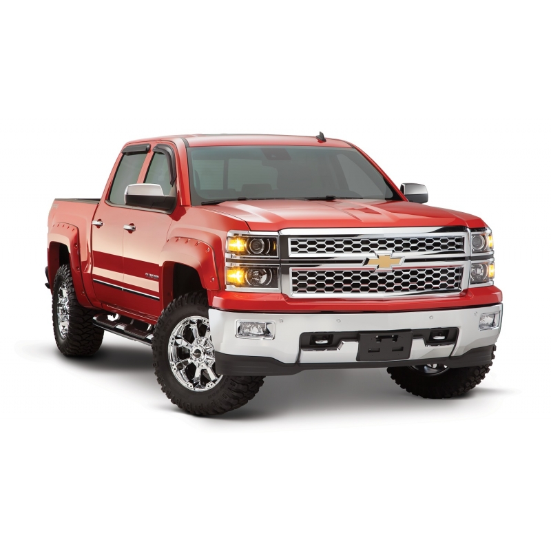 Bushwacker | Fender Flare - Silverado 1500 4.3L / 5.3L / 6.2L 2014-2018 Bushwacker Fender Flares & Trim