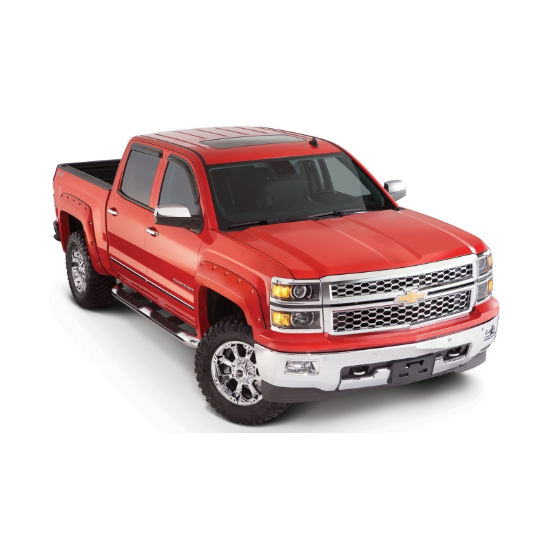 Bushwacker | Fender Flare - Silverado 1500 4.3L / 5.3L / 6.2L 2014-2018 Bushwacker Fender Flares & Trim