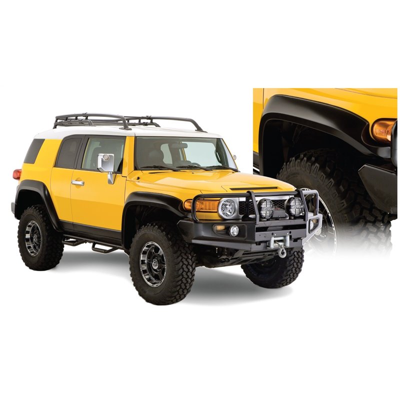 Bushwacker | Extend-A-Fender® Flares - FJ Cruiser 4.0L 2007-2014 Bushwacker Fender Flares & Trim