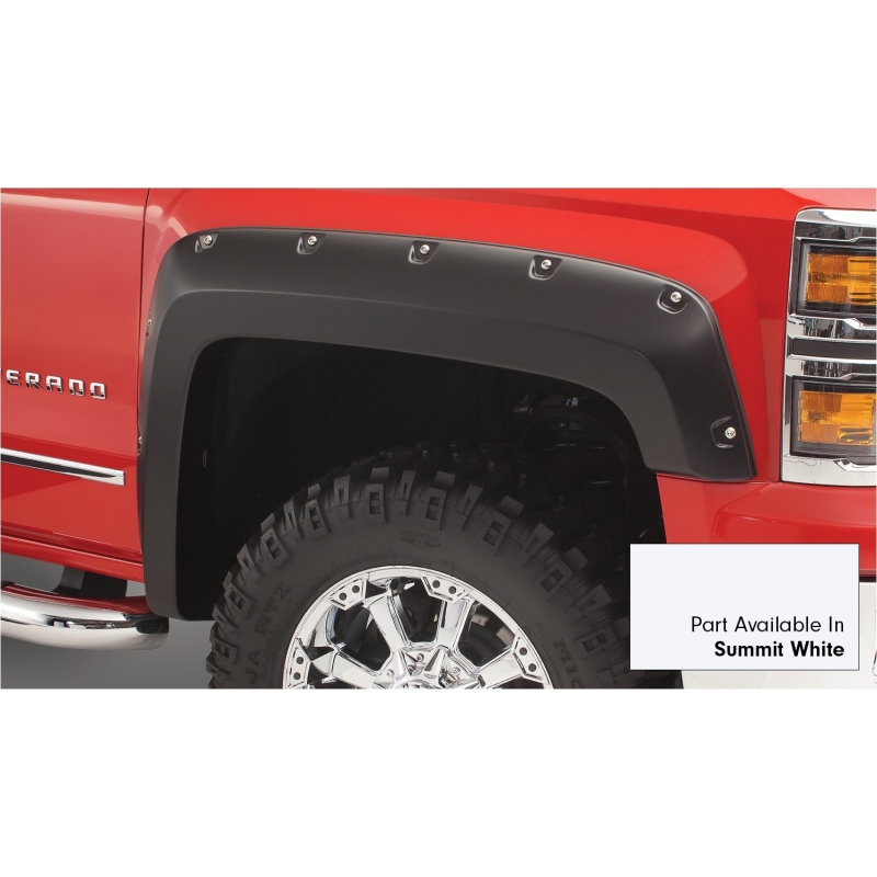 Bushwacker | Fender Flare - Silverado 1500 4.3L / 5.3L / 6.2L 2016-2018 Bushwacker Fender Flares & Trim