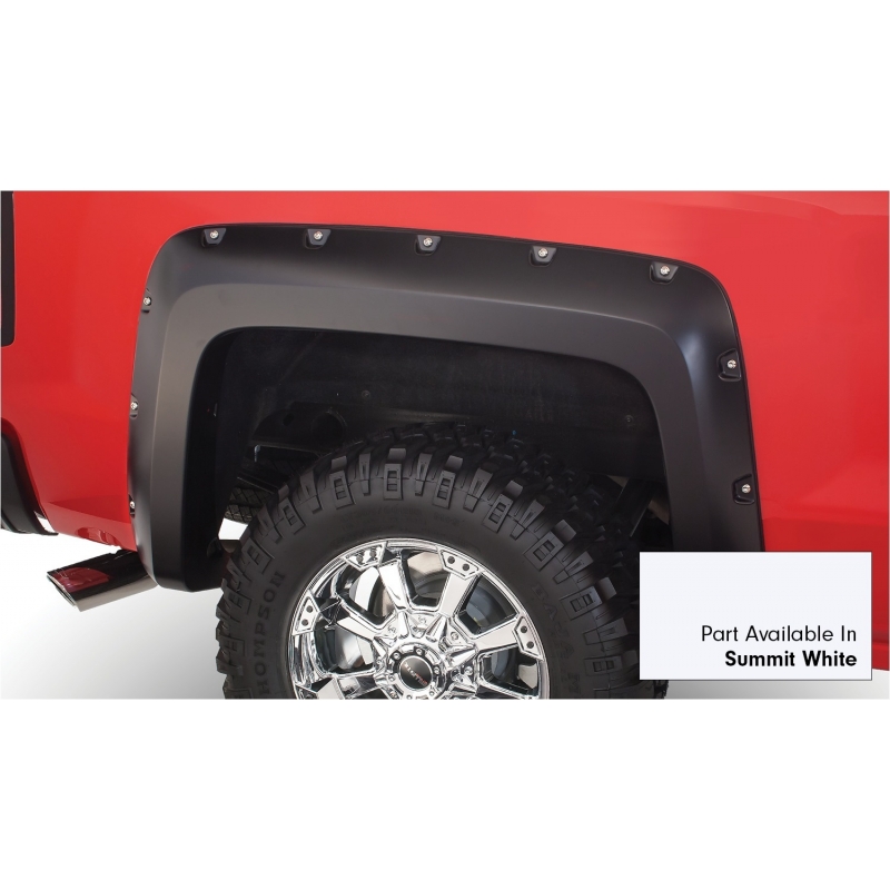 Bushwacker | Fender Flare - Silverado 1500 4.3L / 5.3L / 6.2L 2016-2018 Bushwacker Fender Flares & Trim