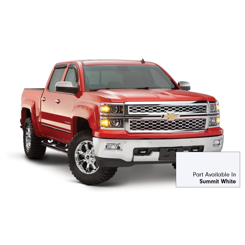 Bushwacker | Fender Flare - Silverado 1500 4.3L / 5.3L / 6.2L 2016-2018 Bushwacker Fender Flares & Trim