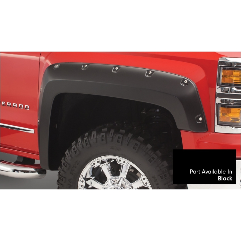 Bushwacker | Fender Flare - Silverado 1500 4.3L / 5.3L / 6.2L 2016-2018 Bushwacker Fender Flares & Trim