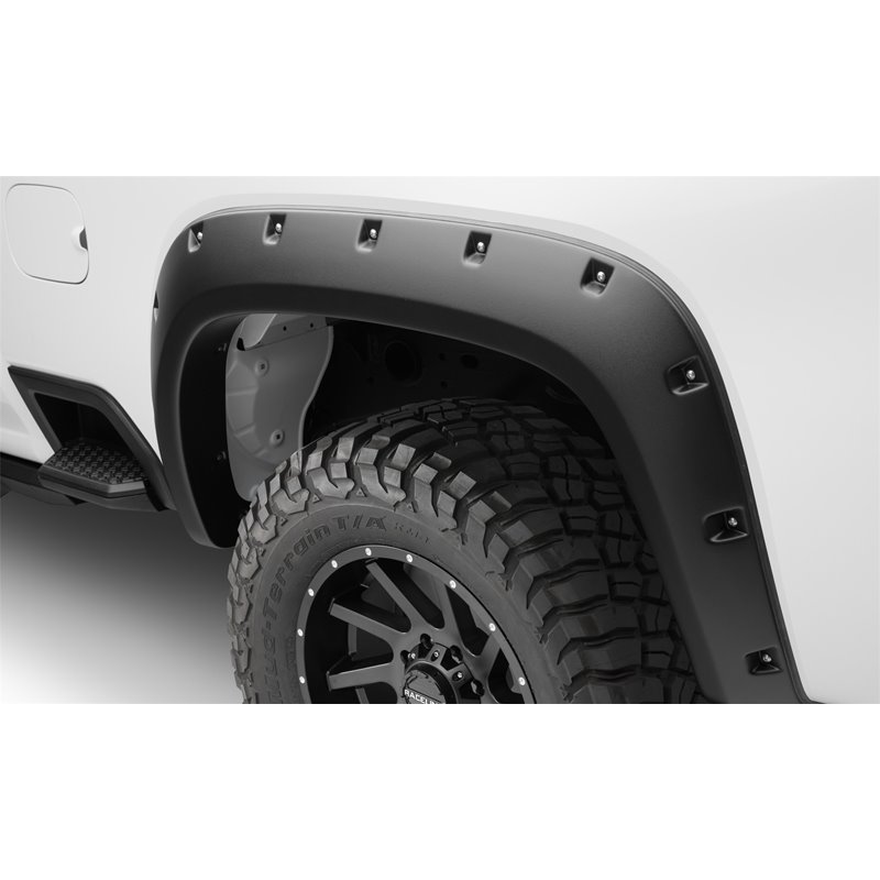 Bushwacker | Forge Style Fender Flares - Silverado 2500 HD / 3500 HD 6.6L 2020-2022 Bushwacker Fender Flares & Trim