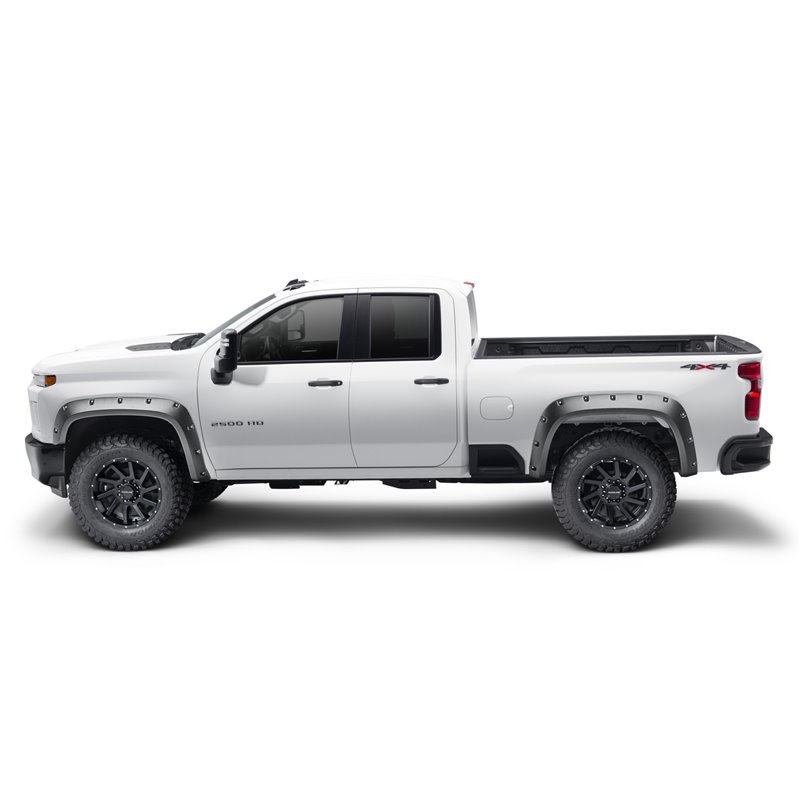 Bushwacker | Forge Style Fender Flares - Silverado 2500 HD / 3500 HD 6.6L 2020-2022 Bushwacker Fender Flares & Trim