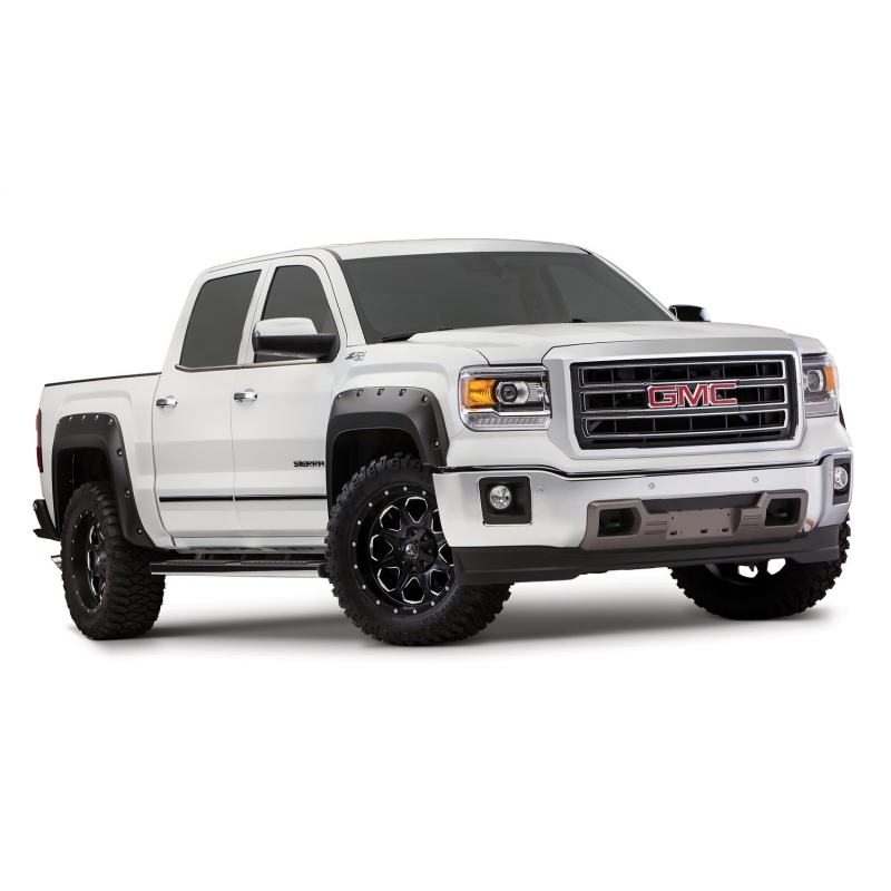 Bushwacker | Fender Flare - Sierra 1500 4.3L / 5.3L / 6.2L 2014-2015 Bushwacker Fender Flares & Trim