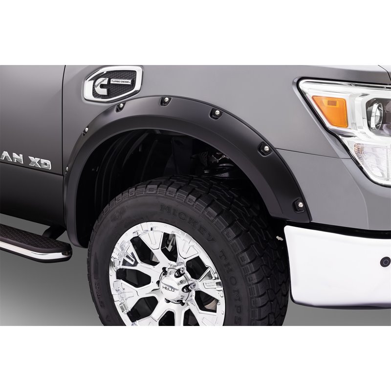 Bushwacker | OE Style® Fender Flares - Titan XD 5.0L / 5.6L 2016-2021 Bushwacker Fender Flares & Trim