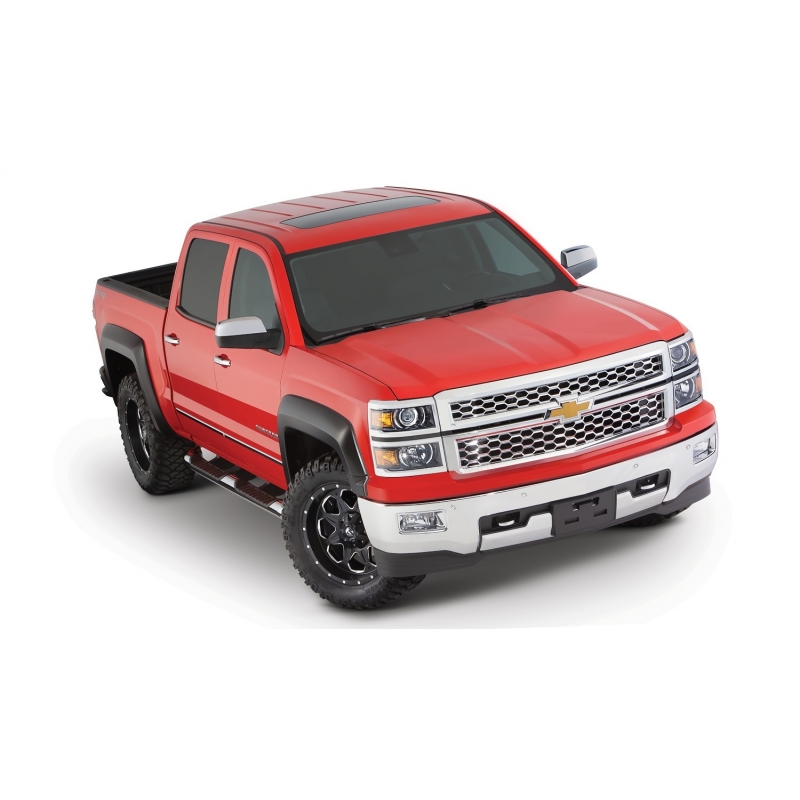 Bushwacker | Fender Flare - Silverado 1500 4.3L / 5.3L / 6.2L 2014-2016 Bushwacker Fender Flares & Trim