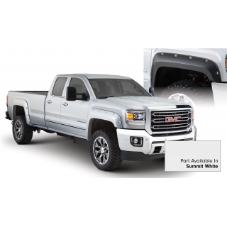 Bushwacker | Fender Flare - Sierra 2500 HD / 3500 HD 6.0L / 6.6L 2017-2019 Bushwacker Fender Flares & Trim