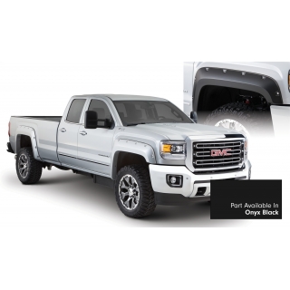 Bushwacker | Fender Flare - Sierra 2500 HD / 3500 HD 6.0L / 6.6L 2017-2019 Bushwacker Fender Flares & Trim