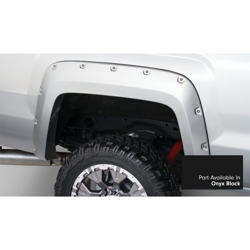 Bushwacker | Fender Flare - Sierra 2500 HD / 3500 HD 6.0L / 6.6L 2017-2019 Bushwacker Fender Flares & Trim