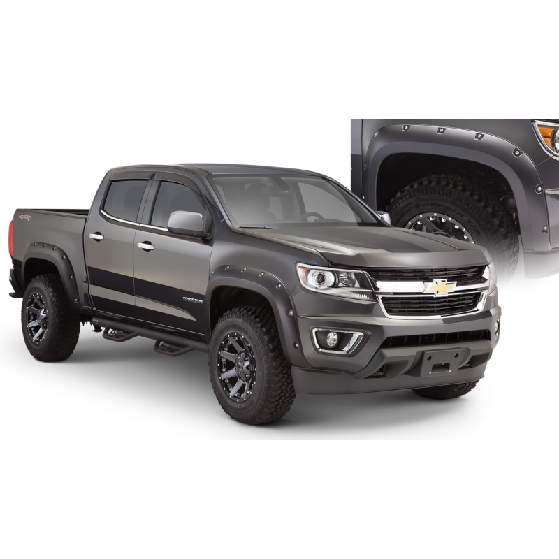 Bushwacker | Fender Flare - Colorado 2.5L / 2.8L / 3.6L 2017-2020 Bushwacker Fender Flares & Trim