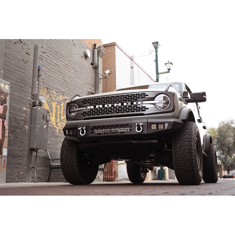 DV8 Offroad | OE Plus Front Bumper - Bronco 2.3T / 2.7T / 3.0T 2021-2022 DV8 Offroad Off-Road Bumpers