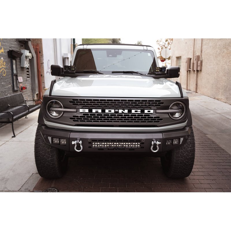 DV8 Offroad | OE Plus Front Bumper - Bronco 2.3T / 2.7T / 3.0T 2021-2022 DV8 Offroad Off-Road Bumpers