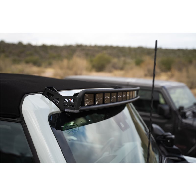 DV8 Offroad | Curved Light Bracket Mount - Bronco 2.3T / 2.7T / 3.0T 2021-2023 DV8 Offroad Accessory Lighting