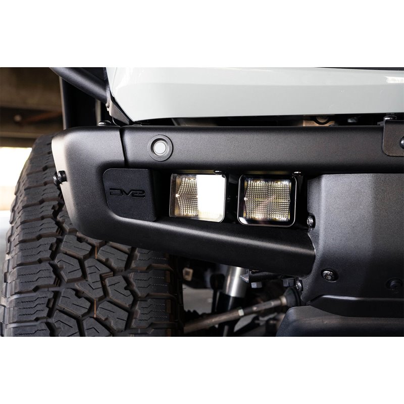 DV8 Offroad | Bumper Pocket/Fog Light Mount Brackets - Bronco / Bronco Sport 2021-2022 DV8 Offroad Accessory Lighting