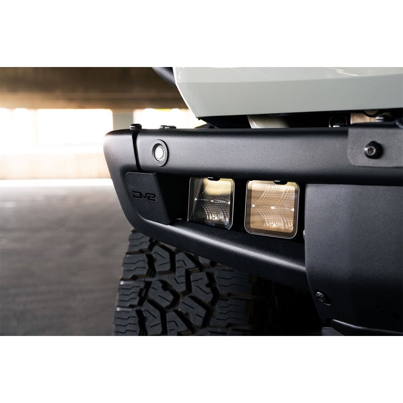 DV8 Offroad | Bumper Pocket/Fog Light Mount Brackets - Bronco / Bronco Sport 2021-2022 DV8 Offroad Accessory Lighting