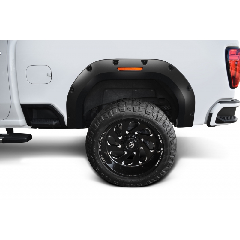 Bushwacker | Fender Flare - Sierra 2500 HD / 3500 HD 6.6L 2020-2023 Bushwacker Fender Flares & Trim