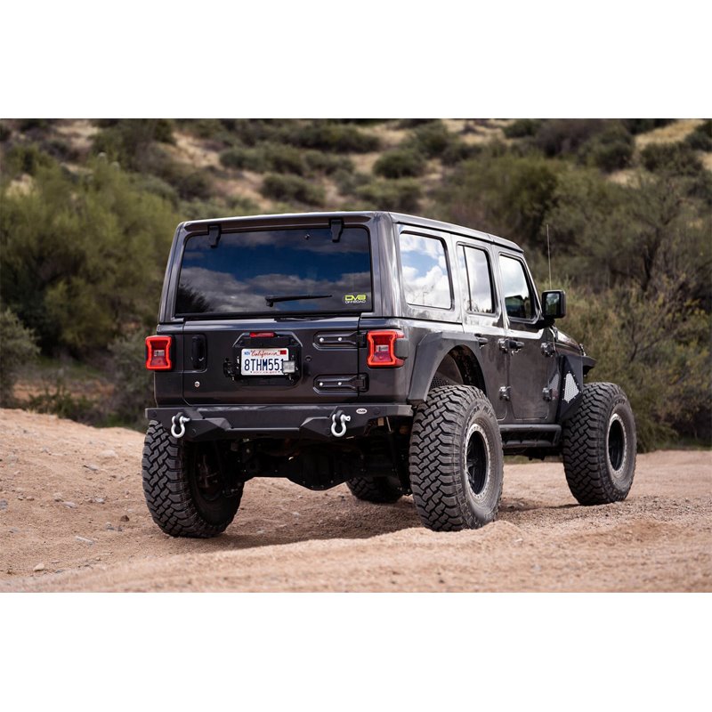 DV8 Offroad | Spare Tire Delete Kit - Wrangler (JL) / (4xe) 2018-2022 DV8 Offroad Spare Carrier