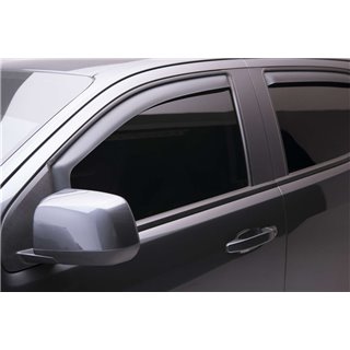 EGR | In-Channel Window Visors - Front/Rear Set - Matte Black - Colorado / Canyon 2015-2021