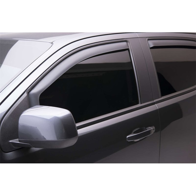 EGR | In-Channel Window Visors - Front/Rear Set - Matte Black - Colorado / Canyon 2015-2021 EGR Side Window Deflectors