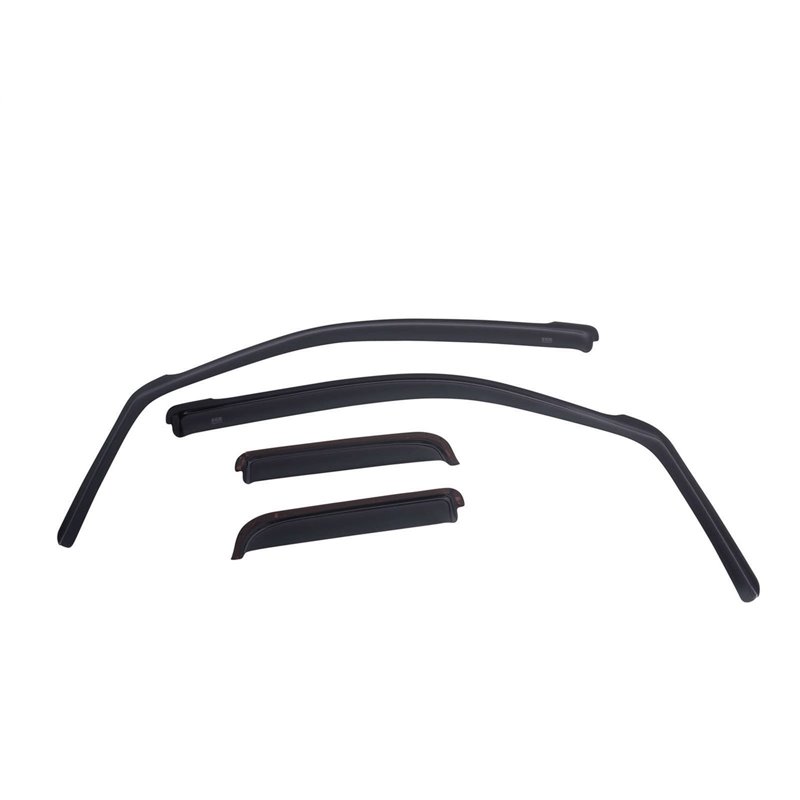 EGR | In-Channel Window Visors - Front/Rear Set - Dark Smoke - Tahoe / Yukon 2007-2014 EGR Side Window Deflectors