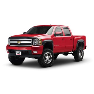 EGR | Rugged Look Fender Flare Set Level 1 - Silverado 1500 / Silverado 2500 HD / Silverado 3500 HD 2007-2014