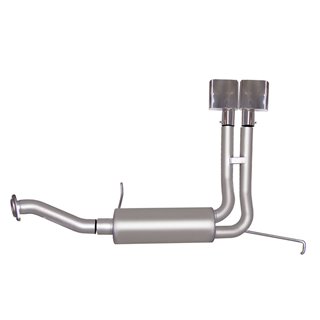 Gibson | Cat-Back Super Truck Exhaust System Stainless