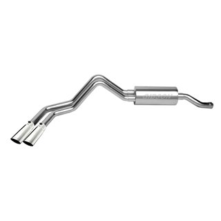 Gibson | Cat-Back Dual Sport Exhaust System Stainless - Silverado 1500 / Sierra 1500 1999-2001