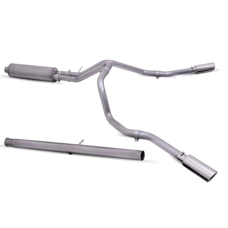 Gibson | Cat-Back Dual Extreme Exhaust - Silverado 1500 / Silverado 1500 LTD / Sierra 1500 4.3L / 5.3L 2019-2022