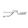 Gibson | Cat-Back Dual Split Exhaust System Stainless - Dakota SLT / Sport 3.9L / 4.7L / 5.9L 2000-2003