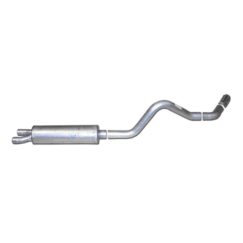Gibson | Cat-Back Single Exhaust System Aluminized Gibson Performance Cat-Back Exhausts
