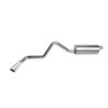 Gibson | Cat-Back Single Exhaust System Aluminized Gibson Performance Cat-Back Exhausts