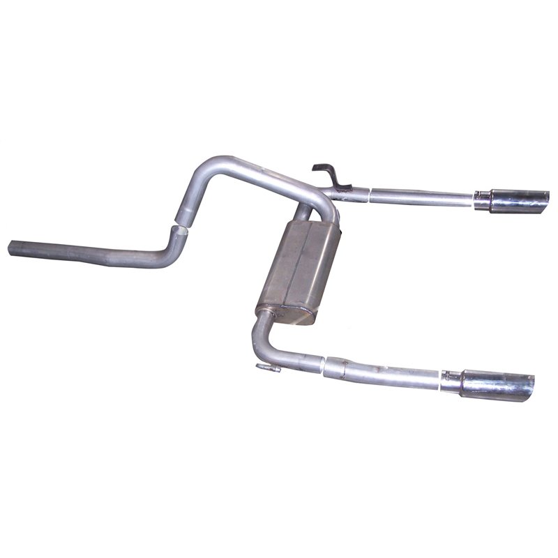 Gibson | Cat-Back Dual Exhaust System Aluminized - Camaro / Firebird 5.7L 1998-2002