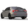 RallyArmor | Black UR Mud Flap Logo Gris - Civic / Si Sedan & Hatch 2022-2025 RallyArmor Garde-boue