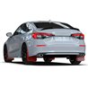 RallyArmor | Red UR Mud Flap White Logo - Civic / Si Sedan & Hatch 2022-2025 RallyArmor Mud Flaps