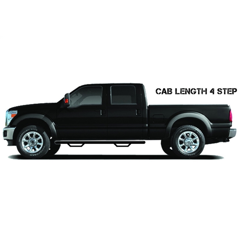 N-FAB | Nerf/Step Bar - Silverado / Sierra 2500 / 3500 6.0L / 6.6L 2015-2018 N-FAB Marchepieds