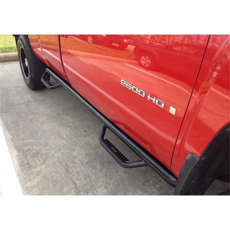 N-FAB | Nerf/Step Bar (Wheel to Wheel) - Silverado / Sierra 2500 / 3500 6.0L / 6.6L 2015-2018 N-FAB Marchepieds